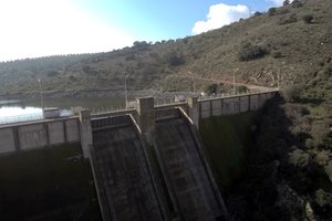 Zafra, Puebla de Sancho Pérez y Medina de las Torres en Badajoz, comienzan a recibir agua del embalse de Los Molinos