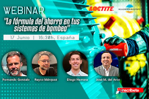 Inscr&iacute;bete en el Webinar T&eacute;cnico "La f&oacute;rmula del ahorro en tus sistemas de bombeo" con LOCTITE&reg;