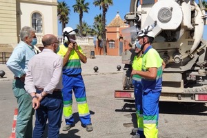 AQUALIA prevé extraer más de 100.000 Kg de residuos de bombeos, alcantarillas y redes de saneamiento de Chipiona