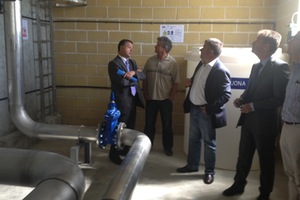 Arroyo de la Encomienda en Valladolid, inaugura los nuevos depósitos de agua con una inversión de 2,5 millones a cargo de Aquona