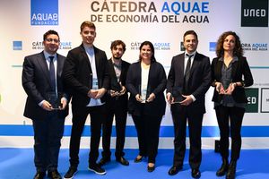 Entregados los Premios Cátedra Aquae de Economía del Agua 2018