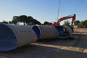 Amiblu Pipes Spain participa en el proyecto de renovación de la EDAR de Fuente el Saz de Madrid