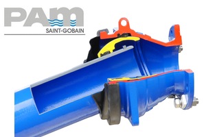 SAINT-GOBAIN PAM presentará en SMAGUA el accesorio GEOFLEX para conducciones con riesgos geotécnicos