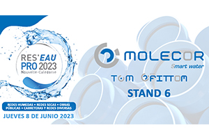 Molecor estará presente en RES’EAU Nueva Caledonia