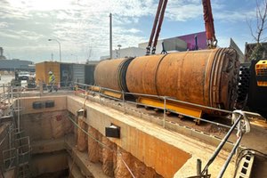 Comienza la excavación de un nuevo tramo del colector interceptor de Palma de Mallorca