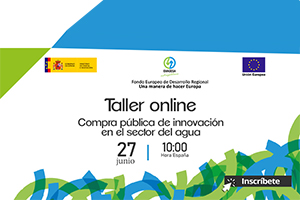 Inscríbete al "Taller de Compra Pública de Innovación en el sector del Agua" de EMASESA el martes 27 de junio