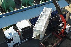 Descubre cómo se ha transportado, instalado y puesto en servicio una planta piloto de ACCIONA