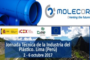 Molecor colabora en la Jornada T&eacute;cnica de la industria del Pl&aacute;stico de Lima en Per&uacute;