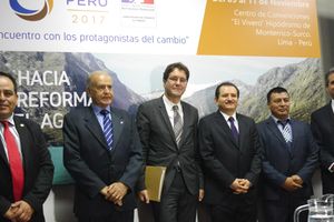 Presentación de Expo Agua Perú 2017 que contará con alta presencia española
