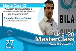 Ramón Robredo presentará las soluciones de Bilanz Qualitat en la MasterClass 2 sobre control de vertidos industriales