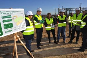 Ejecutado el 25% de las obras de la nueva depuradora de aguas residuales de Níjar en Almería