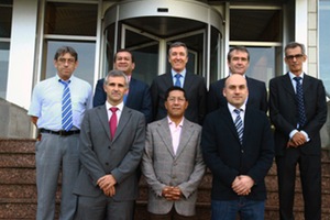Una delegación de Ecuador visita CEIT-Ik4 para conocer sus desarrollos tecnológicos en el sector del agua