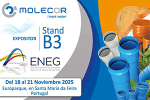 Molecor regresa a ENEG 2025, el mayor evento del sector del agua en Portugal