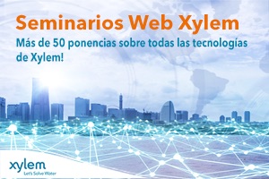 Xylem presenta para Junio y Julio una Agenda completa de Webinar para el sector del tratamiento del agua