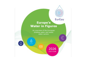 EurEau publica su Estudio &ldquo;Europe&rsquo;s Water in Figures 2026&rdquo; con las cifras m&aacute;s destacadas del sector del agua urbana en Europa