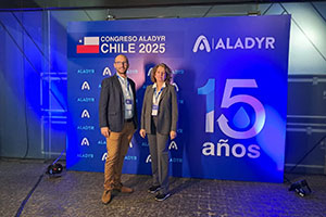CIMICO presenta sus innovaciones en tratamiento de aguas residuales en los congresos ALADYR y AIDIS 2025 en Chile