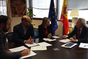 ACUAES se reúne con el alcalde de Santiago de Compostela para avanzar en el proyecto de la nueva EDAR de Silvouta