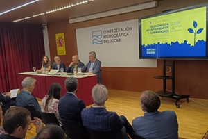 Hugo Morán detalla las medidas urgentes para la reparación de las infraestructuras hidráulicas afectadas por la DANA