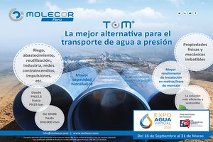 Molecor estará presente en Expo Agua Perú Edición virtural 2020