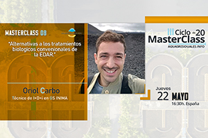 ¡Inscríbete ya! en la MasterClass 08 "Alternativas a los tratamientos biológicos convencionales de las EDAR"