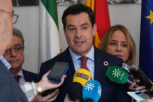 El presidente de la Junta inicia contactos con el BEI para un ambicioso paquete de infraestructuras hídricas en Andalucía