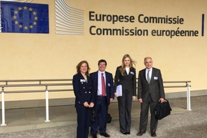 La consejera de Fomento plantea en Bruselas los problemas que los planes hidrológicos suponen para Castilla-La Mancha