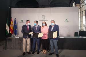 El Ayuntamiento y la Junta de Andalucía invertirán más de 128 M€ en la renovación y modernización del saneamiento y la depuración de Sevilla