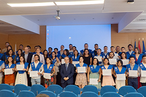 La Cátedra ha participado en la ceremonia de graduación del "Máster en Ingeniería Hidráulica y Medio Ambiente" de la UPV