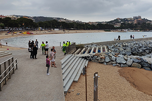 TecnoConverting implementa un Sistema TecnoGrabber® en Sant Feliu de Guíxols para proteger el Mediterráneo