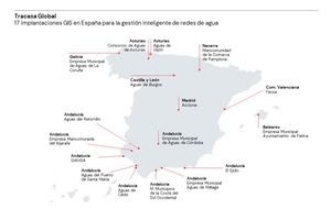 Tracasa Global modernizará la gestión digital de las redes de abastecimiento y saneamiento que administra Acciona