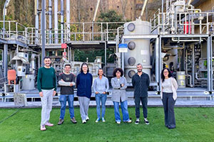 Universidades vascas visitan el CATABB para impulsar proyectos de innovación en el agua