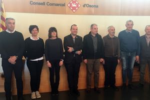 La ACA y el Consejo Comarcal de Osona impulsan la mejora del saneamiento con la firma de 5 convenios