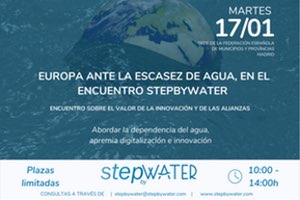"Europa ante la escasez de agua", a debate en la Conferencia StepbyWater en Madrid