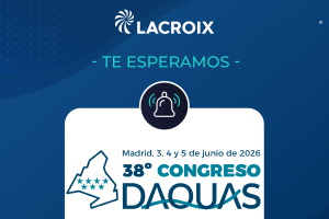 LACROIX presenta sus &uacute;ltimas innovaciones en el 38&ordm; Congreso DAQUAS en Madrid