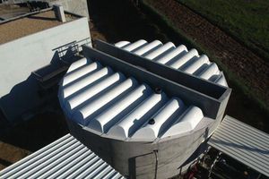 TecnoConverting instala sus cubiertas para espesadores Gaudí en depuradoras de Portugal