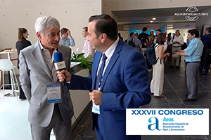 Conocemos "Aqualia Live" en su stand del XXXVII Congreso de AEAS en Castellón