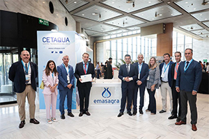 EMASAGRA recibe el Premio a la Innovación en el Congreso Mundial del Agua que acoge Granada