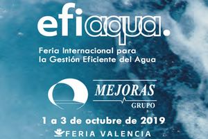 Mejoras Energéticas estará presente en "EFIAQUA 2019", la Feria Internacional para la Gestión Eficiente del Agua