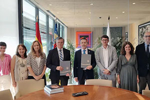 El IIAMA-UPV e IICA firman un acuerdo para fortalecer la cooperación en gestión del agua, acción climática y desarrollo sostenible