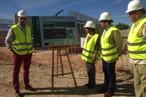 Avanzan a buen ritmo las obras de la EDAR de Ubeda en Jaén con una inversión de 12 millones de euros