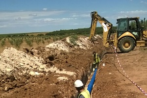 SAINT-GOBAIN PAM España participa en la mejora del abastecimiento de La Garrovilla en Badajoz