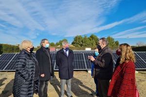 El Instituto Aragonés del Agua instalará placas fotovoltaicas en 23 depuradoras de aguas residuales