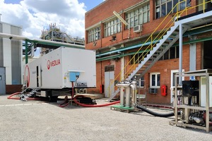 Veolia pone en marcha una planta móvil de ósmosis inversa en la planta de INOVYN, en Martorell