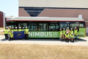 Barcelona usa biometano de depuradoras como combustible para autobuses gracias al proyecto LIFE NIMBUS