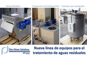 Dim Water Solutions lanza una nueva línea de equipos para los tratamientos físico-químicos