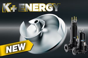 K+ ENERGY con rodete de acero inoxidable AISI 316 de CAPRARI