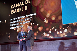 Canal de Isabel II recibe el reconocimiento del Comité Olímpico Español por su gestión sostenible del agua