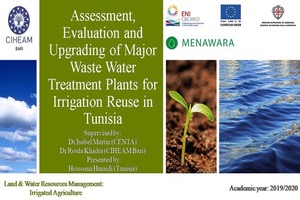 La Dra. Isabel Mart&iacute;n, de CENTA, co-dirige una Tesis de M&aacute;ster en el marco del proyecto MENAWARA sobre tratamiento de aguas residuales