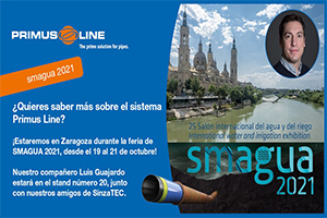 Primus Line participará en el 25 Salón Internacional del Agua y del Riego, SMAGUA 2021