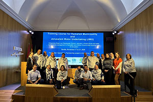 EMASESA fortalece la gestión del agua en Ramallah con un programa financiado por UN-Hábitat